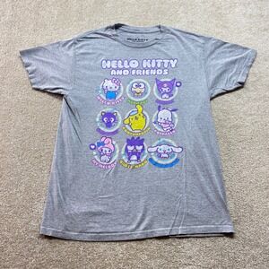 Hello Kitty‎ and Friends Collage Shirt Womens Large Ripple Junction Graphic Tee